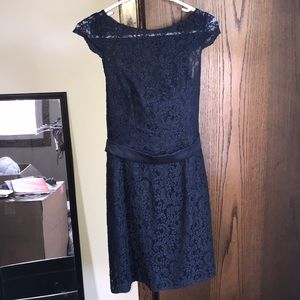 Navy Blue Birdesmaid / Wedding Dress